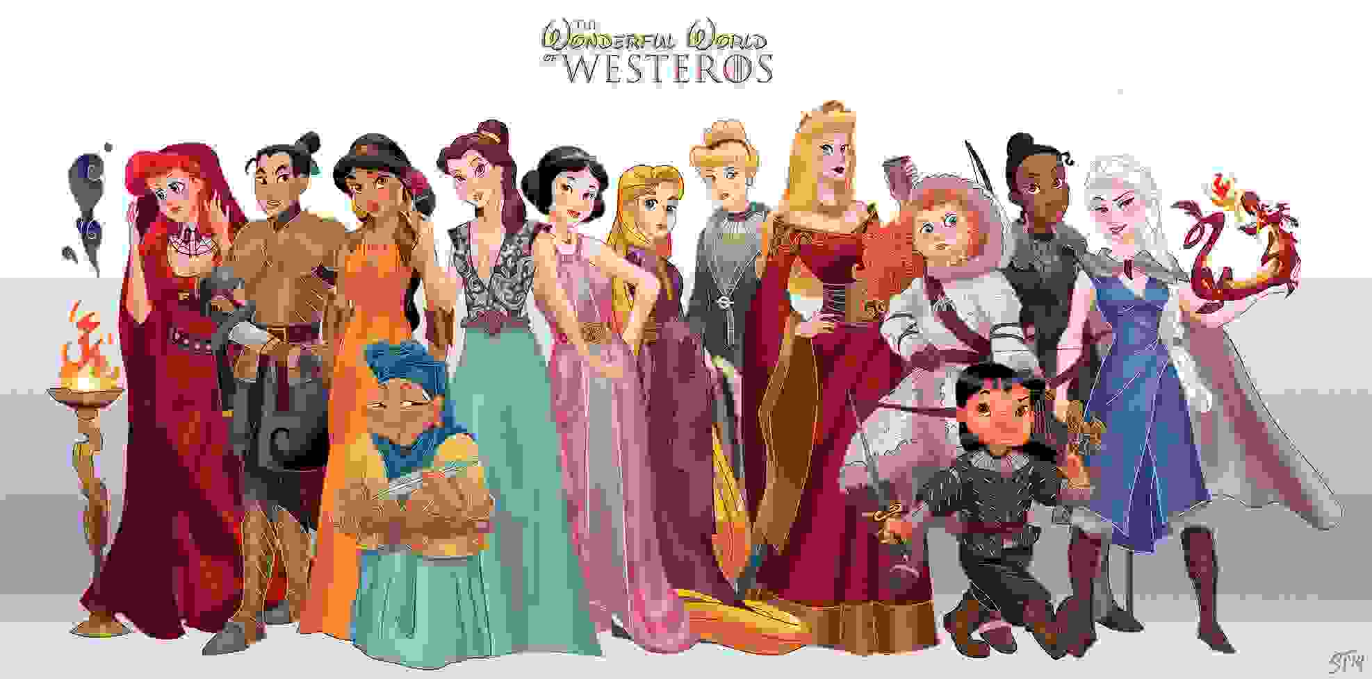 Disney-Princess-Game-of-Thrones